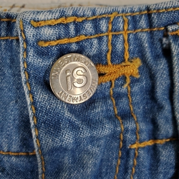 INVESTMENT DENIM SHORTS - Picture 6 of 6